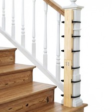 Thlossa No Hole Stairway Baby Gate Mounting Kit,Safe 33L*1.9W*0.7H, Yellow