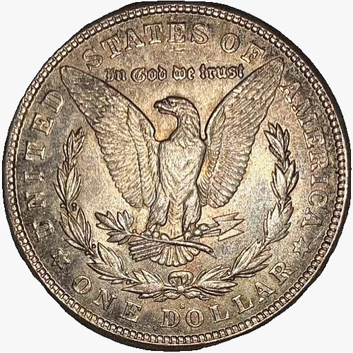 1921-S - USA Morgan Silver Dollar - AU-55 (Almost Uncirculated)