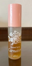 Vtg Pink Alyssa Ashley Natural Carnation Spray Mist 2 oz. Perfume