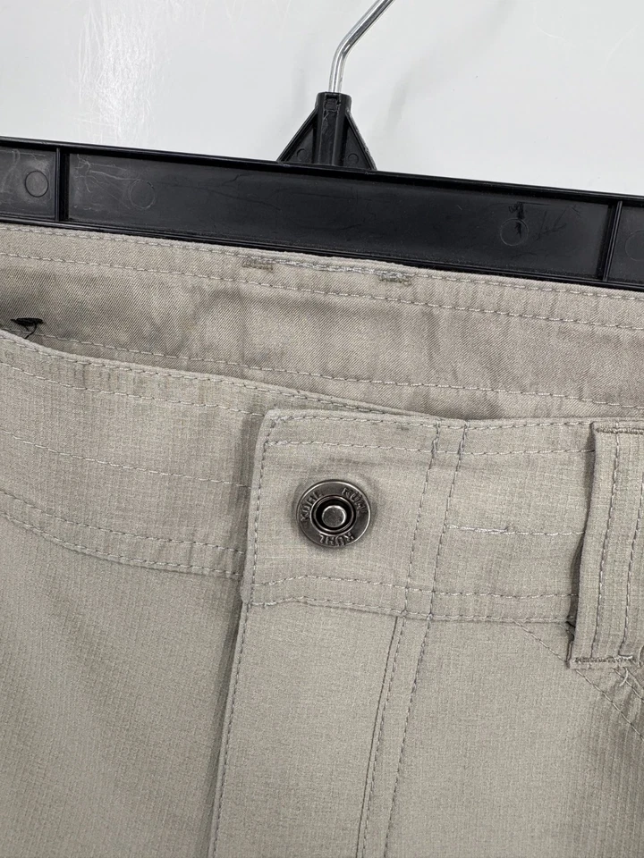 Pantalones para hombre Kuhl Sillencer Rogue 32x32 beige caqui senderismo al aire libre ripstop elásticos Foto 4 de 4
