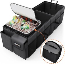Trunk Organizer, Sturdy Foldable with Cooler Storage Tools for Car, Sudan  SUV