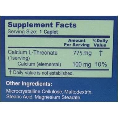 BioCalth L-Threonate Calcium - 90 Caplets - Picture 2 of 2