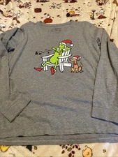 Life Is Good Grinch Max Shirt Long Sleeve Women’s XL/XXL 