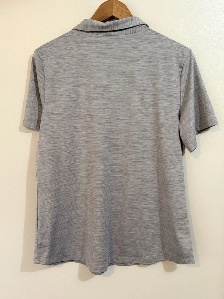 Lady Hagen Women's Golf Polo Shirt Gray Size XL - Image 3 of 4