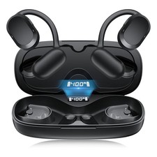 Open Ear Headphones, Open Ear Earbuds, IPX7 Waterproof, Bluetooth 5.3 True