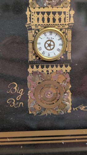 Squire Souvenirs Ellisams LTD Castle Yard Richmond Big Ben Reloj Collage - Imagen 2 de 23