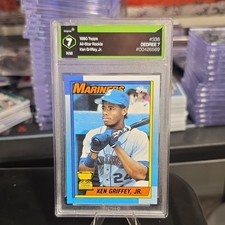 Topps 1990 Ken Griffey Jr. All-Star Rookie Seattle Mariners Baseball Card #336