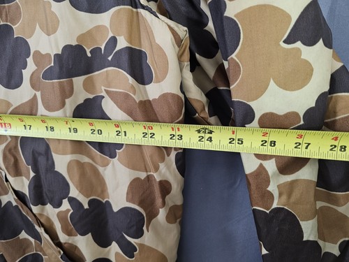 Vtg 80s Columbia Jacket Sz XL, Brown Duck Camo Hunting Thinsulate Thermal Puffer - Picture 7 of 10