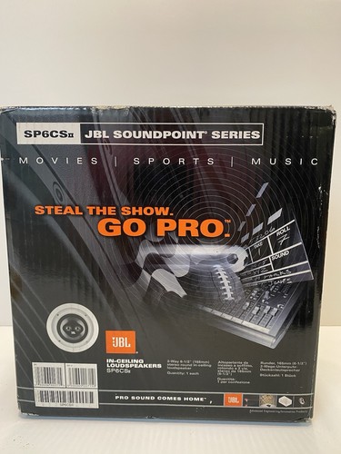 JBL SP6CS II In-Ceiling Speakers Excellent for surround sound - Picture 1 of 10
