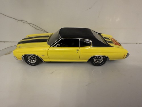 CROWN PREMIUMS EDIZIONE LIMITATA 1970 CHEVELLE SS 454 /1260 RARO GIALLO! 1:24 - Foto 1 di 11