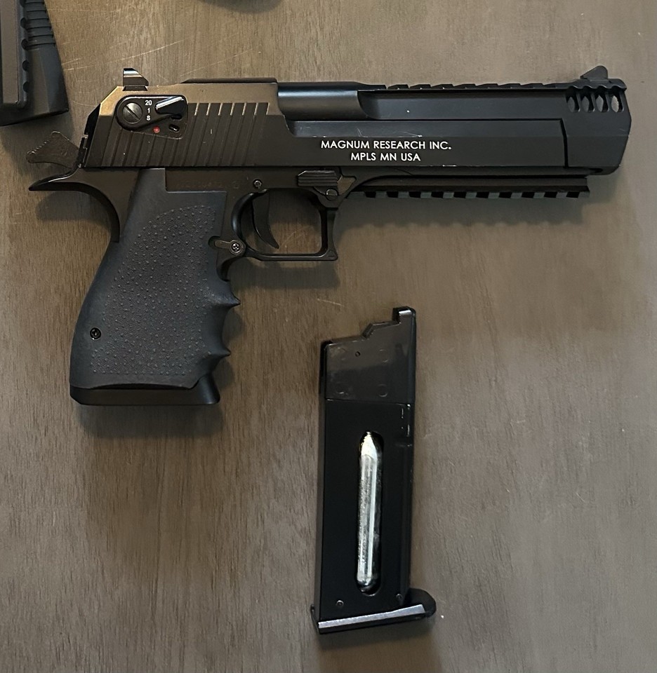 Cybergun Desert Eagle CO2 Blow-Back Airsoft Pistol | eBay