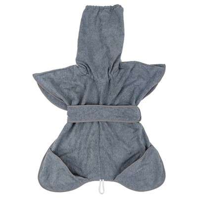 Cozy Towel Bathrobe Fabric Pet Robe Keep Your Dog Warm and Dry After Baths