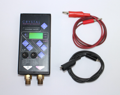 #ad Crystal Engineering IS33 Pressure Calibrator 36 3000 PSI Intrinsically Tested $565.00