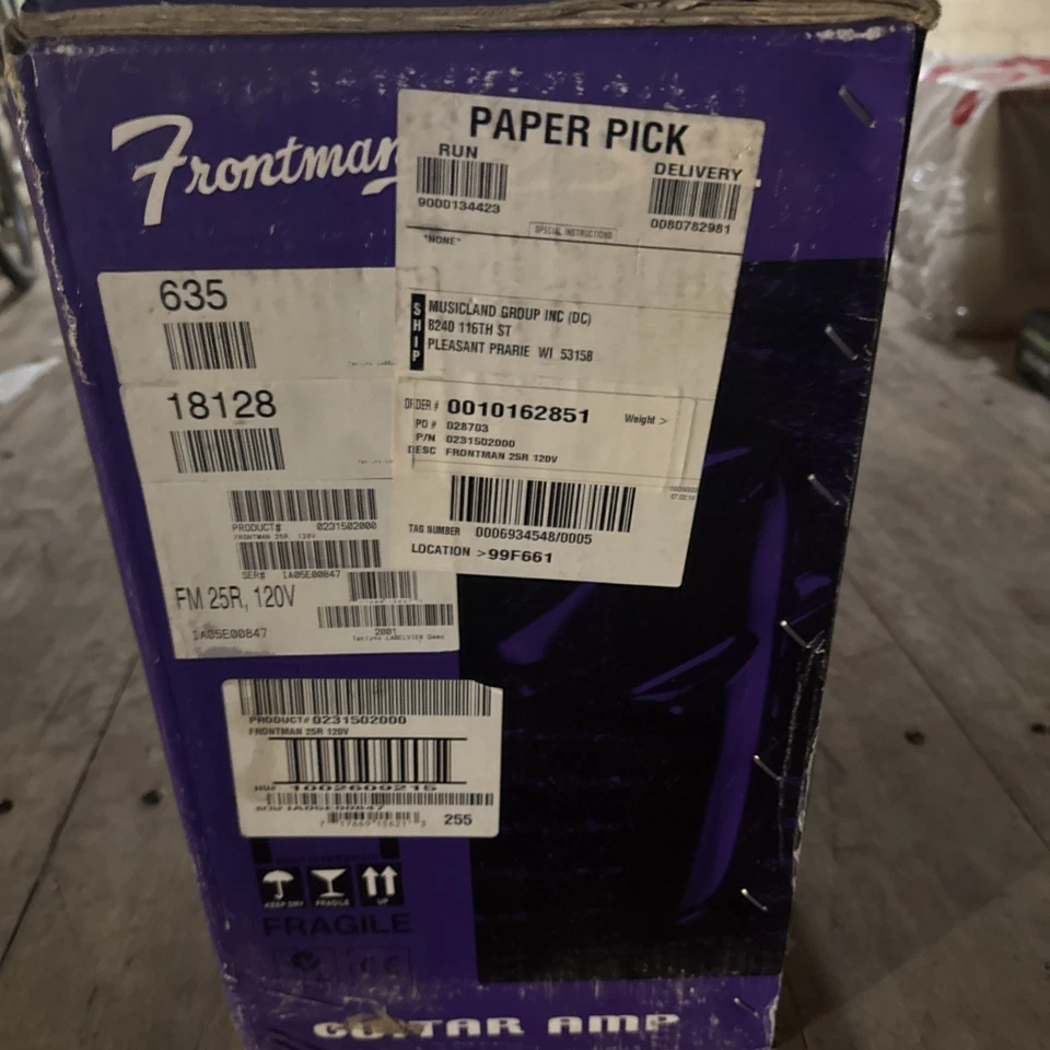  New Fender Frontman 25R Guitar Amplifier  - Image 2 of 4