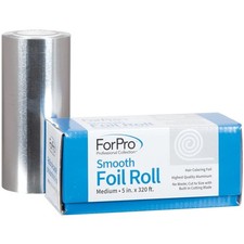 Aluminum Foil Roll 320 Ft 5 Wide Silver Medium ForPro Professional Collection
