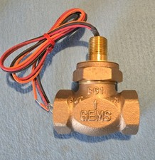 VARIAN GEMS SENSORS 27052 FS-200 1 BRASS Flow...