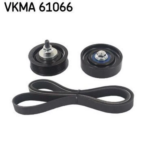 SKF VKMA 61066 Keilrippenriemensatz für TOYOTA Yaris Schrägheck (P1)