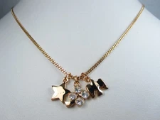 Nina Ricci Gold Plated Pendant 16-18" Length - 7924