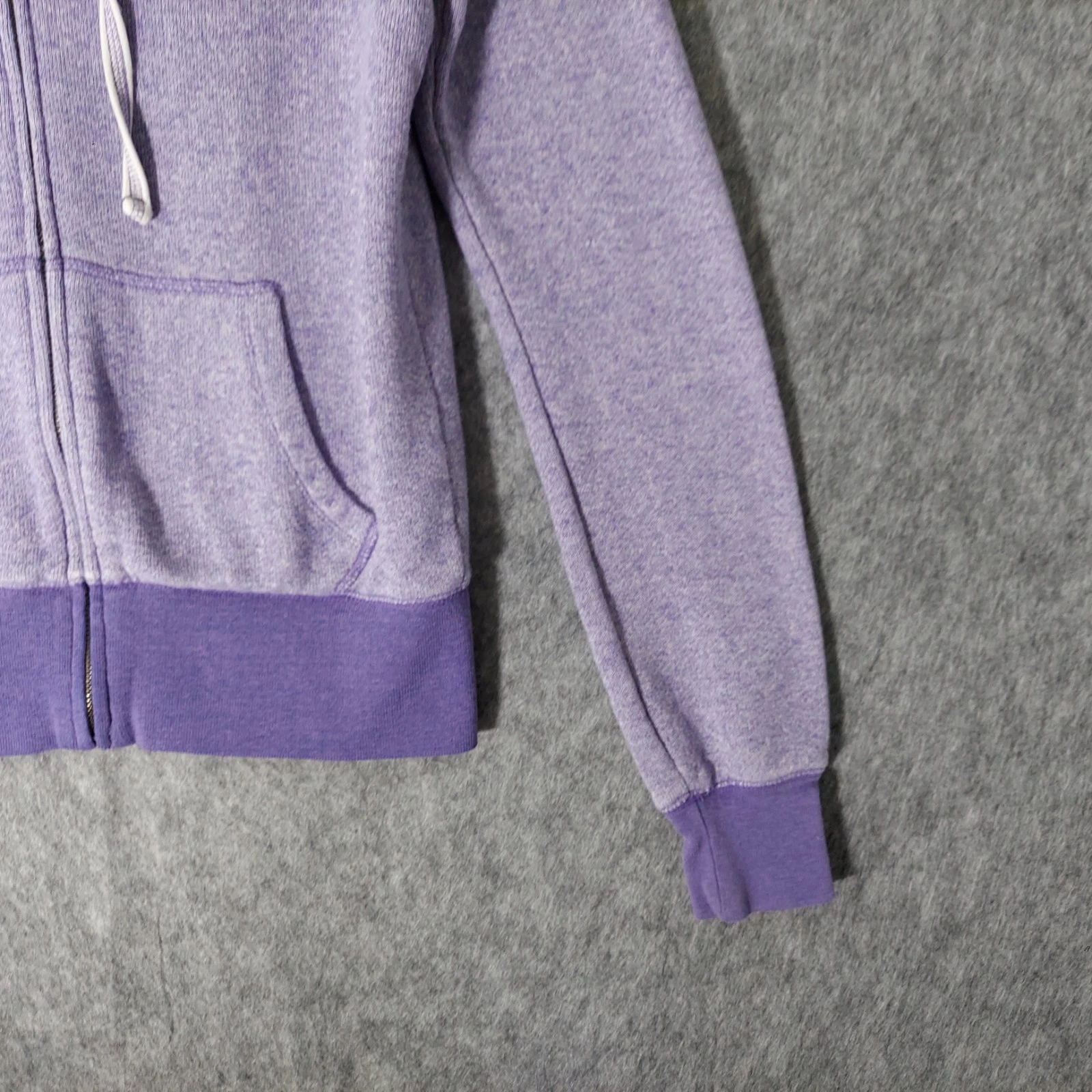 UNDERCOVER Felpa con cappuccio Y2K Victorias Secret rosa M cerniera grande logo tasche viola tempo libero