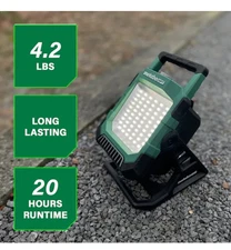 Metabo HPT 18V Work Light Cordless 4000 Lumen LED UB18DCQ4 BSL1820 Battery Pack