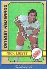1972-73 Topps Hockey NHL Nick Libett #67 VG-VGEX