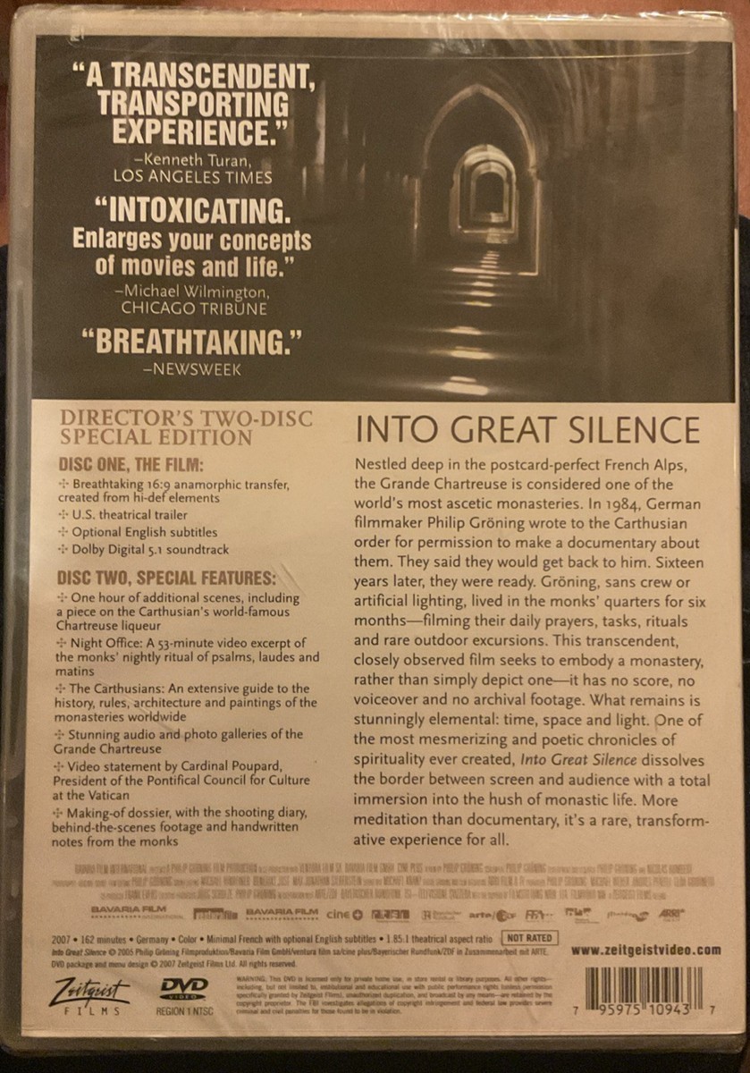 Into Great Silence (DVD, 2005) for sale online | eBay