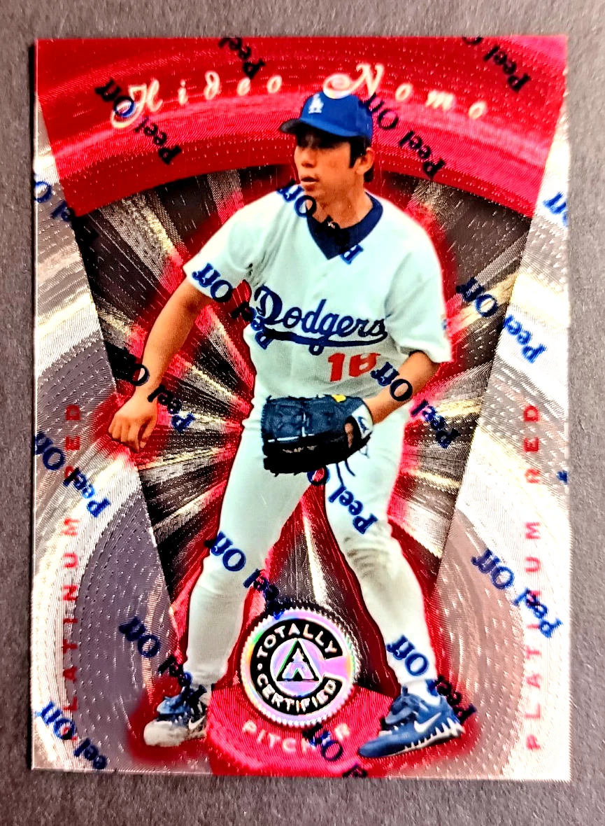 Hideo Nomo Baseball Serial Numbered Sports Trading Cards