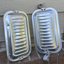 Vintage Truck Van Side Mirrors 11 X 6 Aluminum Chevy Ford Dodge Trailer Vintage Truck Van Side Mirrors 11 X 6 Aluminum Chevy Ford Dodge Trailer