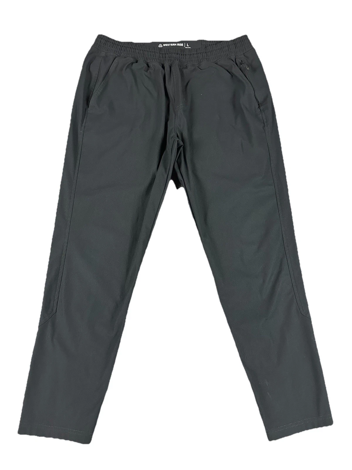 Western Rise Spectrum Jogger Pants Black Stretch Pull on Men's Size Large
Opens in a new window or t