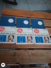 Vintage GE AG-1B Flashbulbs 3 Box Lot NEW in Box Photography Bulbs