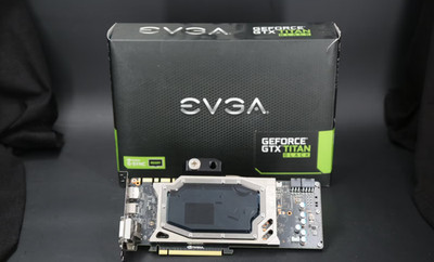 EVGA Nvidia GeForce GTX Titan Black 6GB + Wasserkühler
