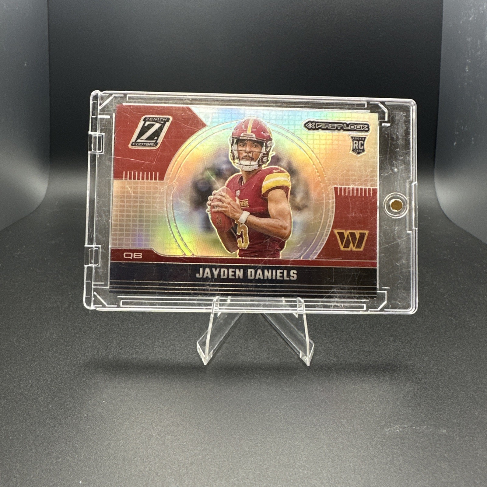 2024 Panini Zenith First Look Jayden Daniels #2 Silver RC Washington Rookie