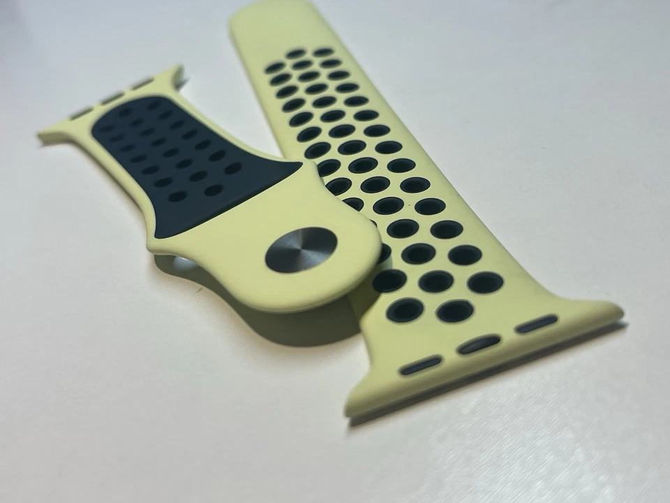 45mm Apple Watch Nike Sport Band Prototype - Luminous Green/Armory Navy M/L - Image 3 of 4