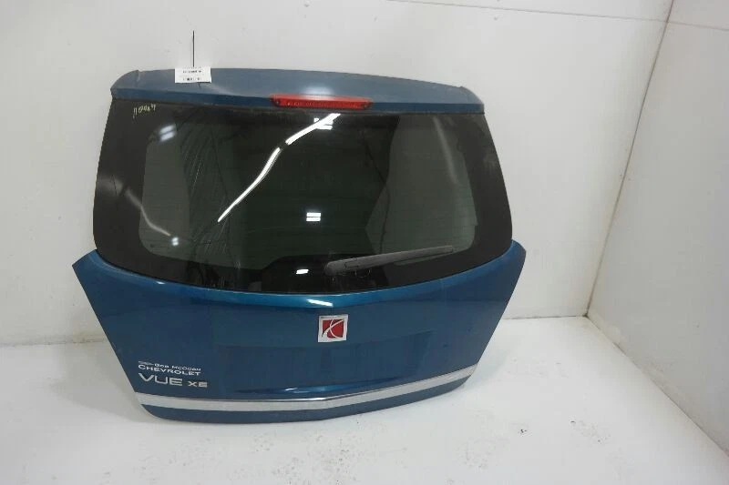2009 09 SATURN VUE Trunk Lid Hatch Tailgate With Spoiler Blue  Foto 3 de 4