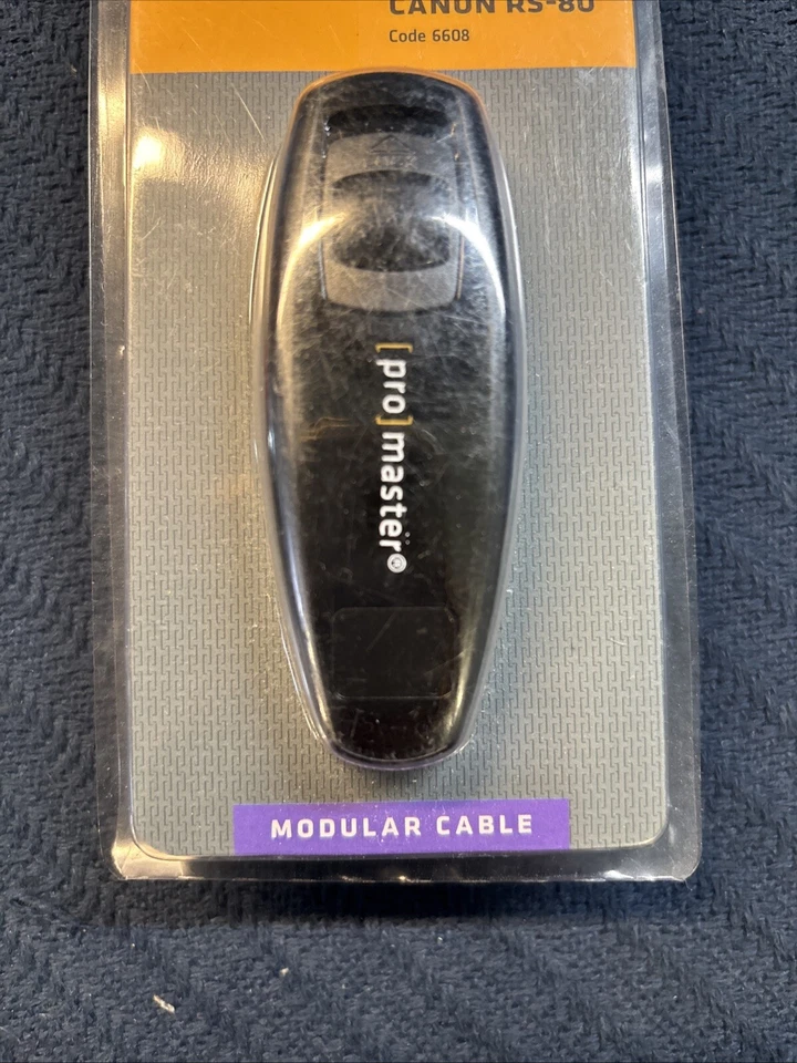Promaster #6608 Modular Remote Cable Shutter Release For Canon RS-80 New In Box - Image 3 of 4
