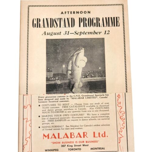 Esposizione Nazionale Canadese Catalogo e Programma Ufficiale Souvenir 1953 - Foto 6 di 10