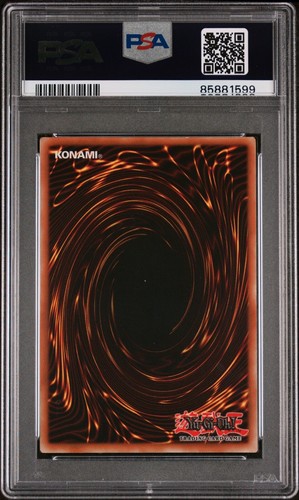 Yu Gi Oh Sacred Phoenix of Nephtys FET-EN005 Rare Ultimate PSA 8 Near Mint ENG - Picture 2 of 2