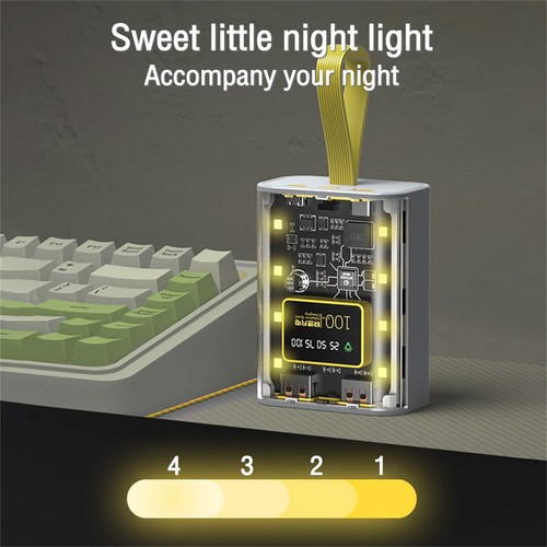 3x18650 Battery Power Bank Case Fast Charger Box With Night Light Free Welding - Picture 12 of 13