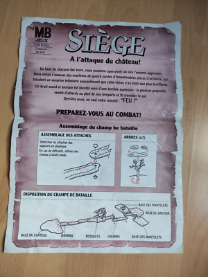 Jeu de strategie siege a l attaque chateau de mb dans jeux de société et traditionnels