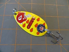 Custom Kansas City Chiefs Fishing Spoon - 2 3/4 inch Blade