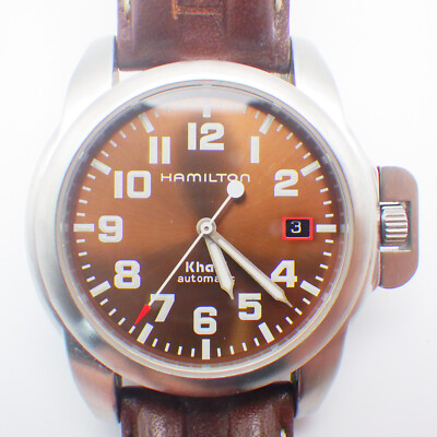 [HAMILTON] Hamilton Khaki 6311 Vintage Automatic Watch w/Box, Papers SWISS F28