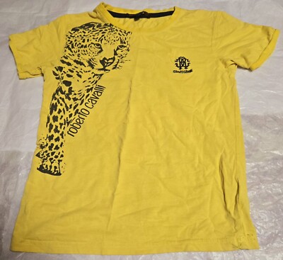 ROBERTO CAVALLI YELLOW BOYS TOP PRE OWNED