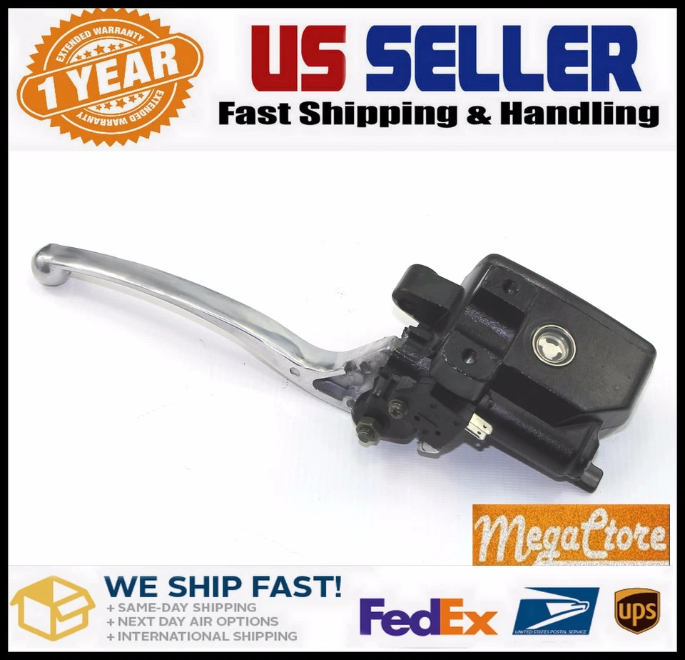 Cilindro maestro de embrague hidráulico con palanca para Honda Yamaha Suzuki Kawasaki 7/8 Foto 3 de 3