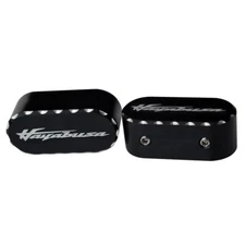 CNC ALUMINUM LOWER FORK PINCH BOLT CAPS For Suzuki Hayabusa GSX1300R 1999-2022