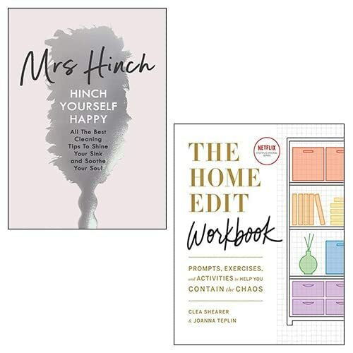 Hinch Yourself Happy, The Home Edit Workbook 2 Books Collection Set Hardcover