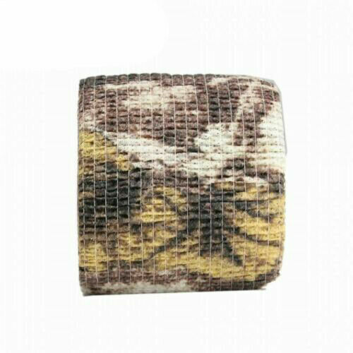5pcs Military Camo Stretch Bandage Camping Hunting Camouflage Stealth Tape Wrap - Picture 3 of 8