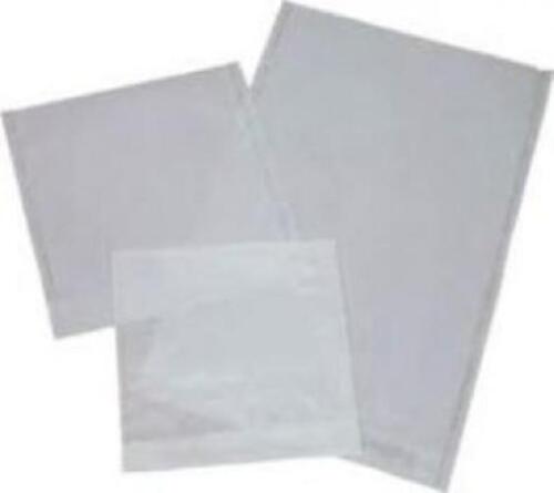 FILM FRONT WHITE PAPER BACKED BAGS FOR STAMPS FDC - VARIOUS SIZES POLYPROPYLENE - Picture 1 of 1