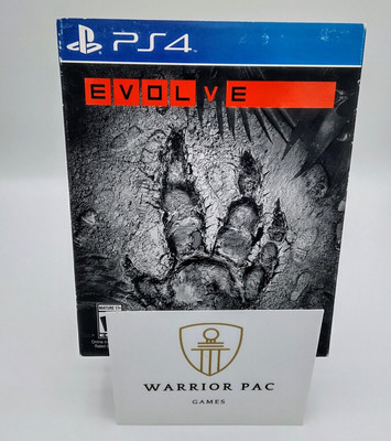 EVOLVE Video Game (Sony PlayStation 4, PS4) w/ Sleeve | Tested & Working |