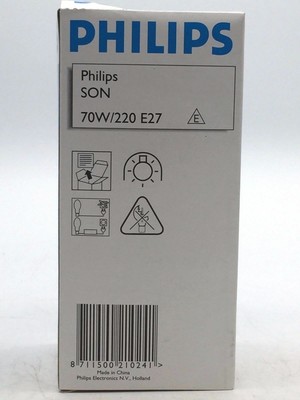 Philips Son 70w/220 High Pressure Sodium External IGNITOR Ed E27 