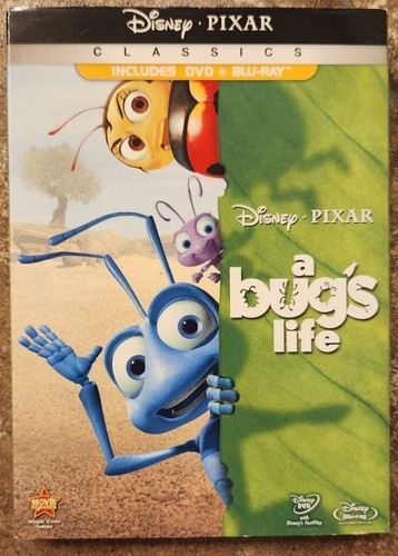 A BUG' S LIFE (DVD BLURAY) Disney Pixar 2 Disc With Slip Cover - 第 1/5 張圖片